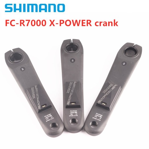 shimano 105 r7000 left crank with XCADEY X-POWER Rechargeab METER Crank 165mm 170mm 172.5mm Left crank GPS Support ANT Bluetooth ► Photo 1/5