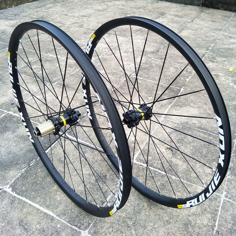 ultralight DTXT 26 27.5 29 inch mtb mountain wheel set eccentric rim disc brake bicycle wheel set 4 bearing disc brake wheel set ► Photo 1/1