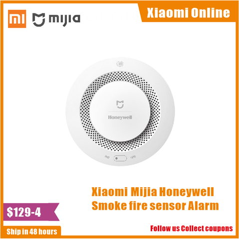 Xiaomi Mijia Honeywell Smoke fire sensor Alarm Detector Audible Visual Smoke Sensor Remote Mi Home Smart APP Control ► Photo 1/6