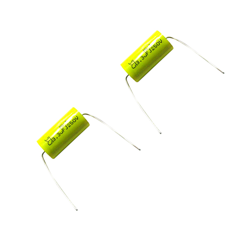 2pcs 3.3uF 250V Speaker Frequency Capacitor for Audio Crossover Amplifier ► Photo 1/6