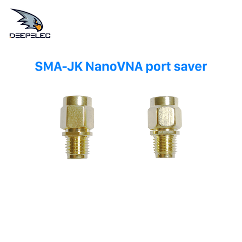 NanoVNA SMA-JK  Port saver SMA Connector SMA Male to SMA Female ► Photo 1/6