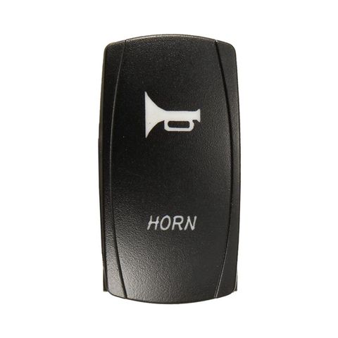 Momentary Car Boat Marine LED Light Horn Bell Laser Rocker Switch 12V 24V ► Photo 1/4