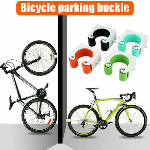 Bicycle Parking Buckle Wall Mount Hook Mountain Road Bike Indoor Bicycle Storage Parking Rack Bracket Holder ► Photo 1/6
