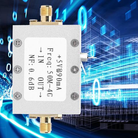 1pc RF Amplifier Low Noise Amplifier Ham Radio Module LNA 50M-4GHz NF=0.6dB RF FM HF VHF / UHF Ham Radio -110dBm ► Photo 1/6