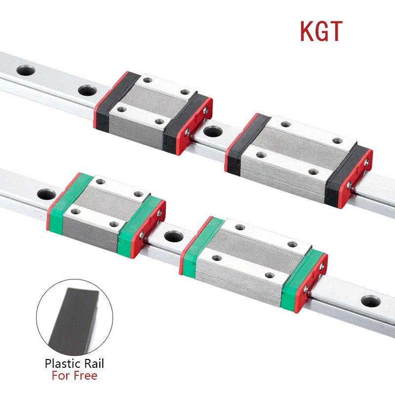 MGN12 Linear Rail Guide & 1pc MGN12C Carriage Block Slider for CNC 3D Printer 