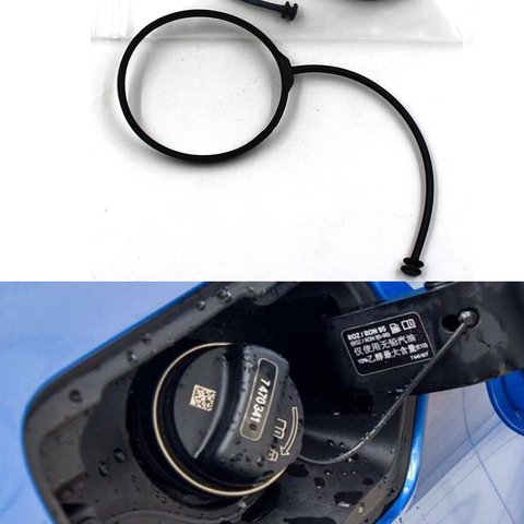 New Fuel Oil Tank Cover Cable Sling Gas Cap Rope For BMW X1 X3 X4 X5 X6 Z4 Mini E70 E46 E90 E39 E87 F10 F11 M E83 E60 8N0201556 ► Photo 1/6