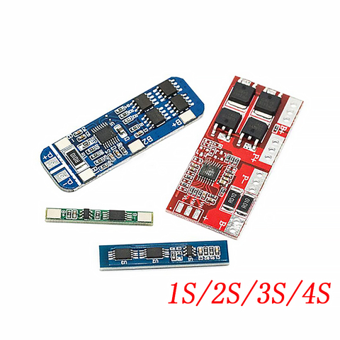 1S 2S 3S 4S 3A 20A 30A Li-ion Lithium Battery 18650 Charger PCB BMS Protection Board For Drill Motor Lipo Cell Module ► Photo 1/6