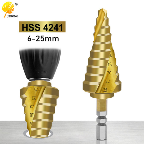 6-25mm HSS spiral groove center drill bit carbide titanium plated drill bit mini drill bit ► Photo 1/6