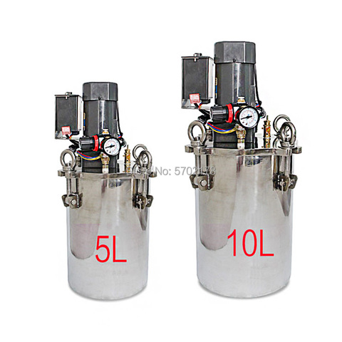 Pressure barrel automatic mixing glue pressure barrel stainless steel pressure tank ► Photo 1/6