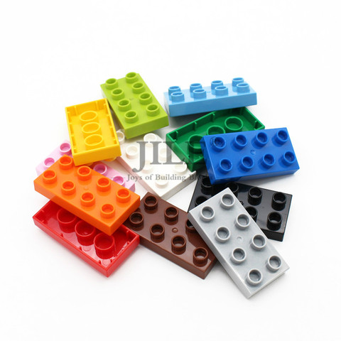 Big Size Building Blocks Bulk Bricks Plate 2x4x1/2 Thick 40666 DIY Large Particles Compatible with Accessories Children Toys ► Photo 1/6