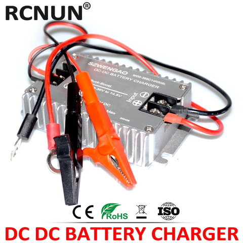 New Design 8-36V to 12.6V 14.5V 10A DC DC Buck Boost Converter Charger for Lithium Battery Charging RCNUN ► Photo 1/1