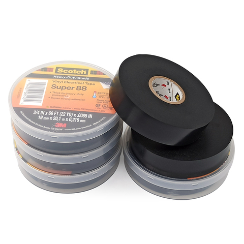 3M Scotch Super 88 3/4 in. x 66 ft. Heavy-Duty Vinyl Electrical Tape ► Photo 1/1