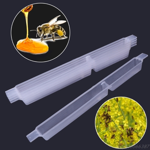 5pcs Bee Feeder Beekeeping Plastic 0.6kg Beekeeper Tools Supplies High Intensity O02 20 Dropshipping ► Photo 1/6