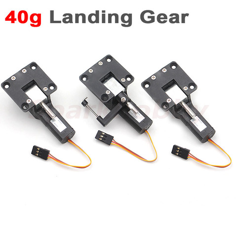 Sparkhobby 3.5KG 40g Servoless Electric Retractable Landing Gear with steering with JR Plug for RC Fixed-wing airplane DIY parts ► Photo 1/6
