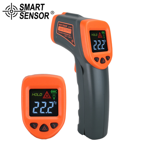 Digital Infrared Thermometer Color LCD Non-Contact Surface -50~380C 500C Temperature Meter Gun Handheld Pyrometer Imager ► Photo 1/6