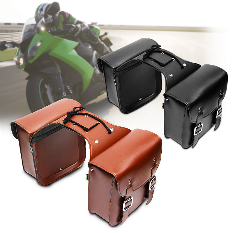 Mofaner Motorcycle SaddleBag Large Capacity Motorbike Side Bags Storage Tool ► Photo 1/6