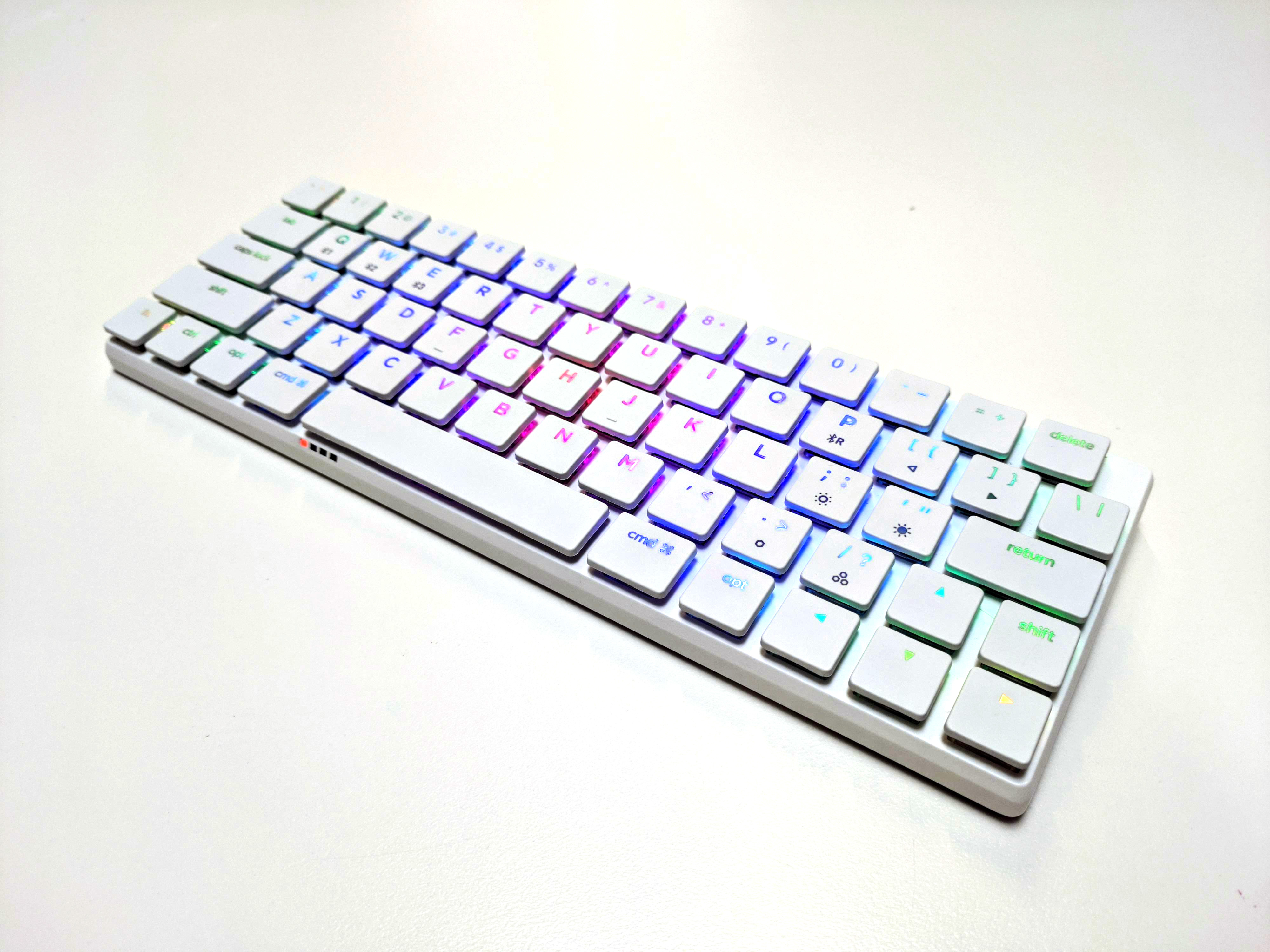 NuType F1 Wireless Mechanical Keyboard A mechanical keyboard For MacBook  iPhone iPad Android phones other device with bluetooth ► Photo 1/6