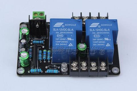 UPC1237 30A High Power Stereo Speaker Protection Board Delay Module AC 12V-16V ► Photo 1/4