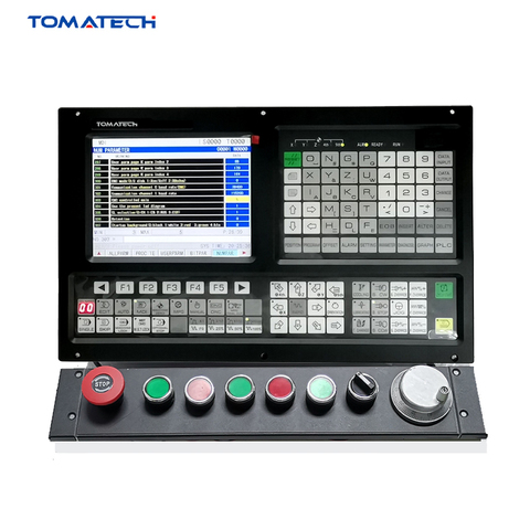 TOMATECH New Generation 8 inch display PLC function 2-3 axis CNC lathe  Controller ► Photo 1/4