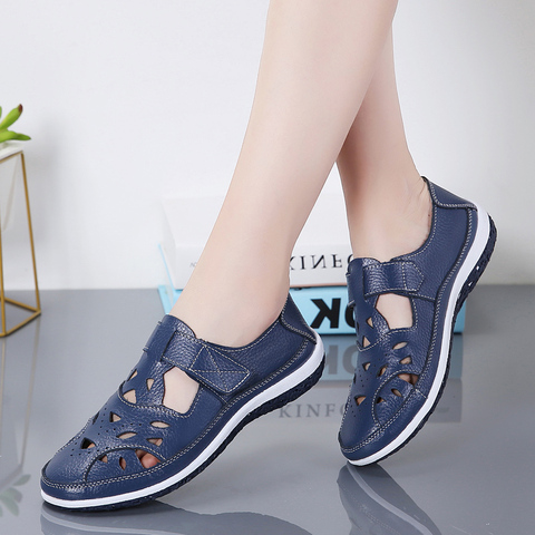 Women Sandals Casual Shoes Ladies Soft Beach Sandals Walking Flat Shoes Outdoor Comfort Female Fashion Sneakers Breathable Shoes ► Photo 1/6
