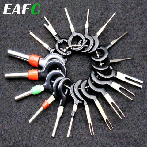 18Pcs 11Pcs Automotive Plug Terminal Remove Tool Set Key Pin Car Electrical Wire Crimp Connector Extractor Kit Accessories ► Photo 1/6