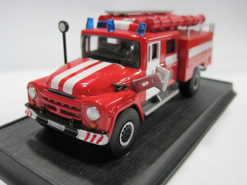 Rare 1/57 1964 ZiL 130-431410 Kazakhstan fire engine  Alloy Collection Model ► Photo 1/4