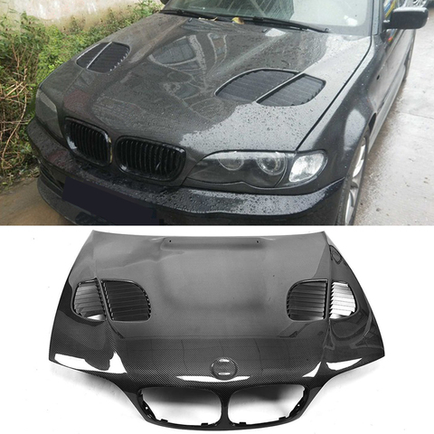 Bonnet Hood for BMW E46 3 Series 98-04 2 Door Carbon Fiber Hood - China Car  Accessories, Auto Accessory