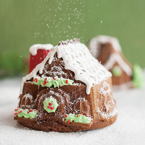 SILIKOLOVE Gingerbread House Molds for Baking Cake Mold ► Photo 1/6