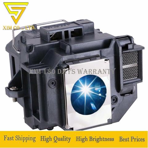 NEW ELPLP55/V13H010L55 Projector lamp for Epson EB-S7 S72 S8 S82 W7 W8 W8D X7 X72 X8 X8e/EH-TW450/EX31 EX51 EX71/H309A H309C ► Photo 1/6