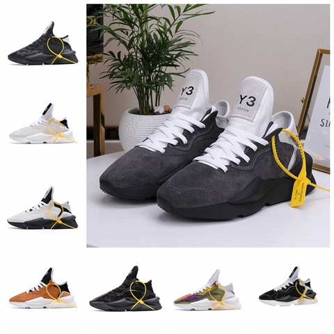 Fashion European and American casual men's shoes Y3 FODSW real leather shoes KGDB Y3 shoes Lovers sports running shoes ► Photo 1/6