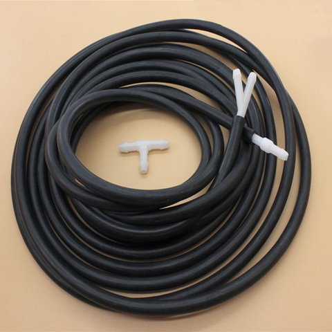 Windscreen Wipers rubber hose Kit 150cm Glass water Nozzle Pipe With 3pcs white Connectors Universal Vehicle Accessories ► Photo 1/6