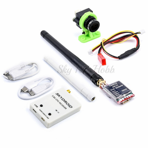 5.8Ghz 150ch Receiver UVC Video Downlink OTG VR Android Phone + TS5828 600mW 48CH Transmitter + CMOS 1000TVL 2.8mm FPV Camera ► Photo 1/6