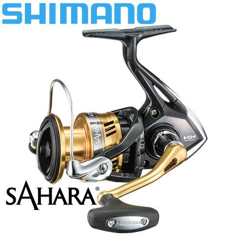 SHIMANO Reel SAHARA Spinning Fishing Reel 4+1BB 5.0:1/6.2:1 Ratio Metal Spool 9-11KG Power HGN Gearing Saltewater Fishing Reels ► Photo 1/6