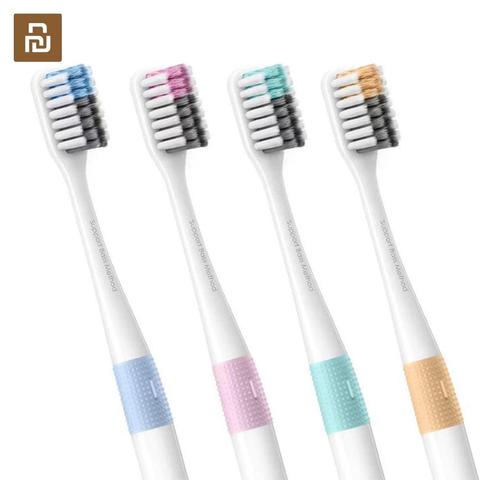New Fast shipping 2022 New Youpin Doctor B Bass Method Deep Clean Tooth soft brush Sandwish-bedded For Travel Home ► Photo 1/6