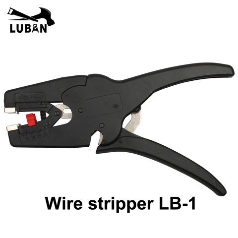 LB-1 Self-Adjusting insulation Wire Stripper range 0.03-10mm2 With High Quality wire stripping Cutter Flat Nose FS-D3 ► Photo 1/6