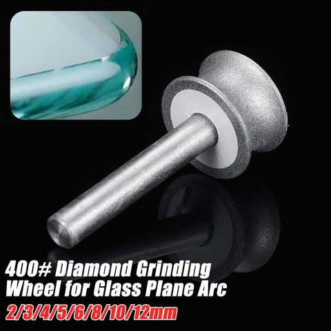 New 3-12mm Diamond Grinding Wheel Grinding Wheel for Glass Airplane Straight Edge Chamfer 6mm Shank Diamond Grinding Wheel ► Photo 1/6