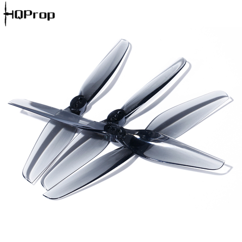 2Pairs HQPROP T4X2.5 Grey 4025 2-Blade PC Propeller for RC FPV Racing Freestyle 4Inch Toothpick Micro Long Range LR4 Drones ► Photo 1/5