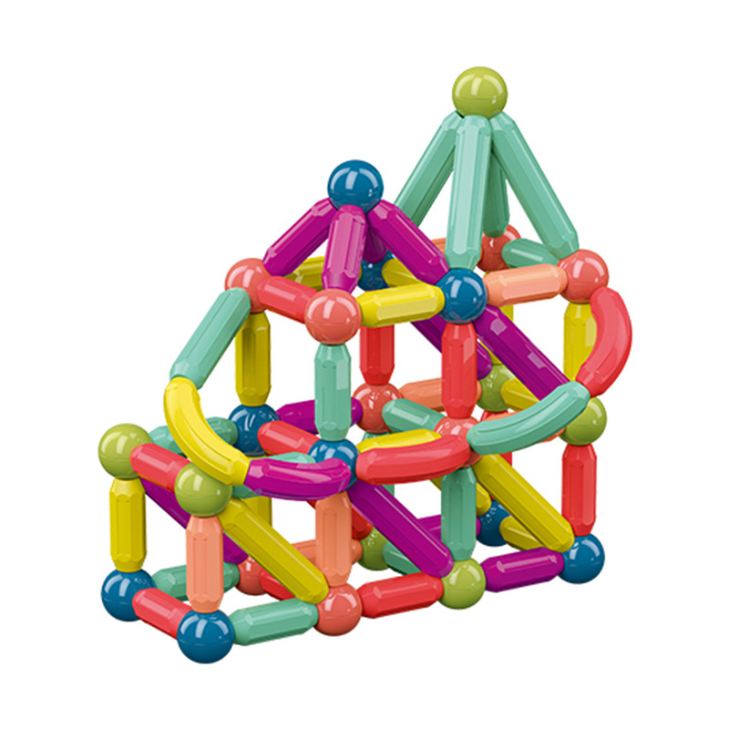 107Pcs/Set Educational Magnetic Construction Sticks Building Blocks Toy For Kids 
