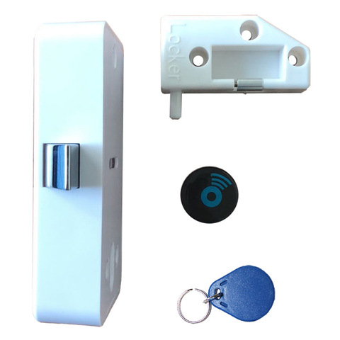 Invisible Smart Cabinet Door Lock Keyless Without Hole Hidden DIY RFID Lock Wooden Cabinet Drawer Locker Cupboard ► Photo 1/6