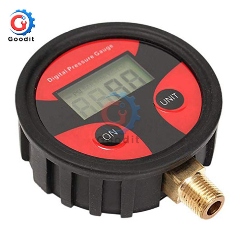 0-200PSI Tyre Tire Pressure Gauge Car Truck Bike Car Tyre Tire Air Pressure Dial Meter Tester Digital Tire Pressure Gauge Tool ► Photo 1/6