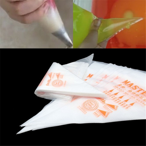 10Pcs/bag Cake tools Disposable Piping Bag Icing Fondant Cake Cream baking  bag Decorating Pastry Bags cake decoration Tool ► Photo 1/5