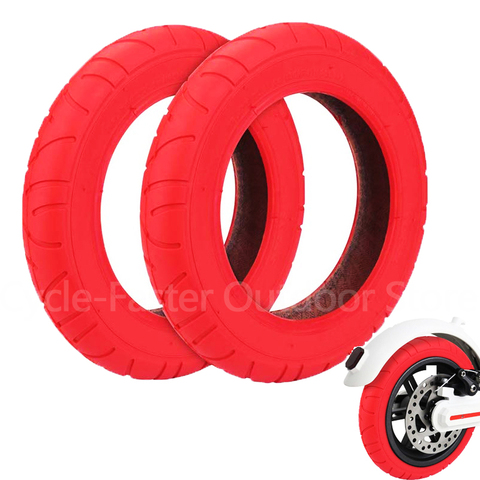 10 Inch Rubber Outer Tire for Xiaomi M365 Electric Scooter Automatic Intelligent Red Outer Inner Tube Wheel Tyre For Xiaomi M365 ► Photo 1/6