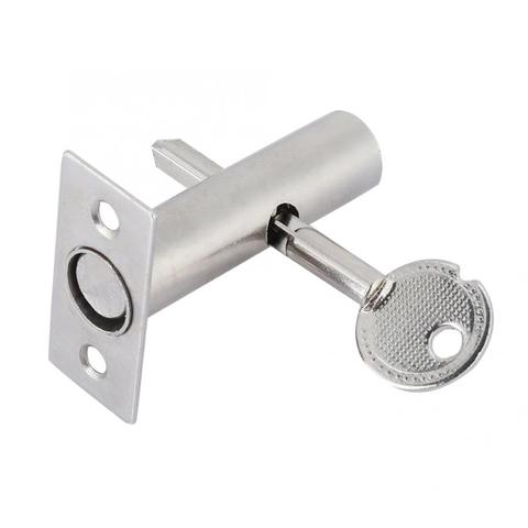 Iron Pipe Tube Lock Invisible Pipe Well lock Locker for Fireproof Door Escape Aisle Locks Concealed door Hardware ► Photo 1/1