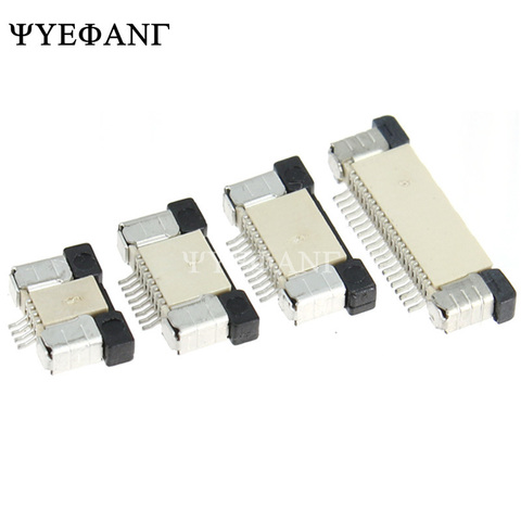 5pcs FFC FPC connector 0.5mm Pull-in Top Contact SMD Connector 4 6 8 10 12 14 16 20 22 24 26 28 30 32 34 36 40 50  Pin ► Photo 1/1