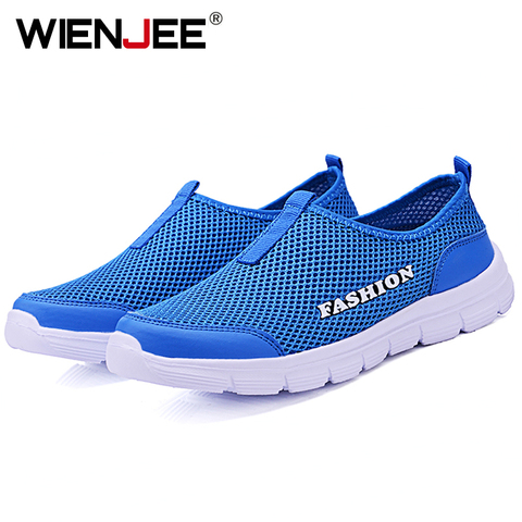 WIENJEE Men Aqua Shoes Outdoor Breathable Beach Shoes Lightweight Quick-drying Wading Shoes Water Camping Sneakers Shoes ► Photo 1/6