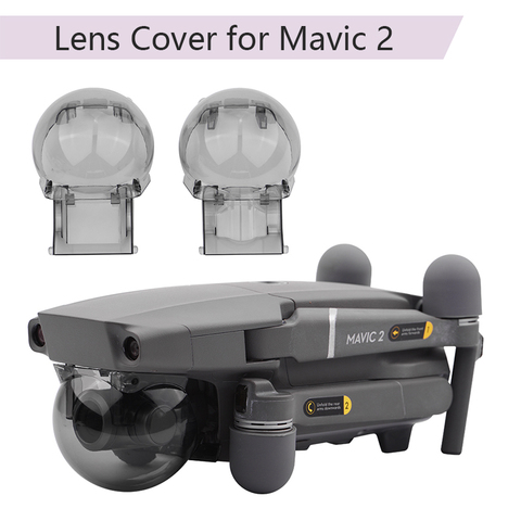 Protector Lens Cover Dirt-Resistant Lens Cap for DJI Mavic 2 Zoom Pro Gimbal Camera Protector Guard Mount Holder Accessory ► Photo 1/6