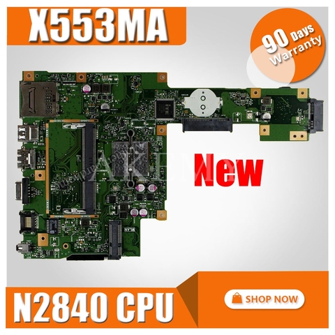 New X553MA Motherboard REV2.0 N2830 N2840 For Asus X553MA x503m f553ma Laptop motherboard X553MA Mainboard X553MA Motherboard ► Photo 1/5