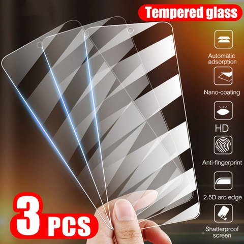 Tempered Full Cover Protective Glass On For Xiaomi Redmi Note 8 9 7 6 5 Pro Screen Protector Film For Redmi Note 8T 9S 5A Glass ► Photo 1/6