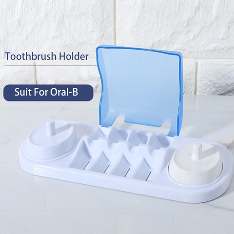 Dual Charger Holders Toothbrush heads Holder Electric Toothbrush Head Holder Toothbrush Stand Suit For Oral-B D12 D20 D16 D10 D3 ► Photo 1/6