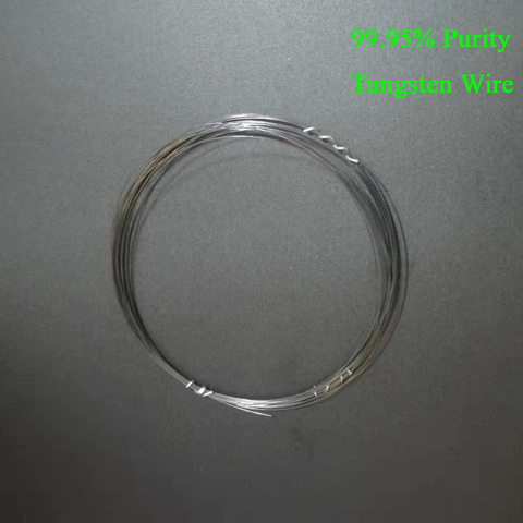 5meters  99.95% Purity tungsten wire 0.3mm/0.4mm/0.5mm/0.6mm  DIY Experiment tungsten wire ► Photo 1/4